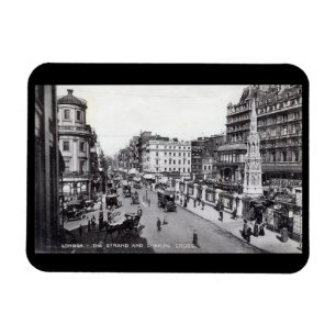Magnet Flexible Le Strand, Londres Angleterre Style Vintage