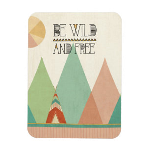 Magnet Flexible Le sud-ouest Geo II  soit sauvage et libre