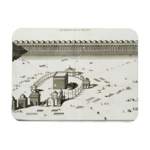 Magnet Flexible Le temple de Mecque (gravure)