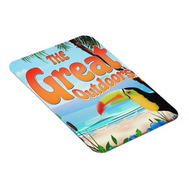 Magnet Flexible Le Toucan de la Grande Nature (Côté Droit)