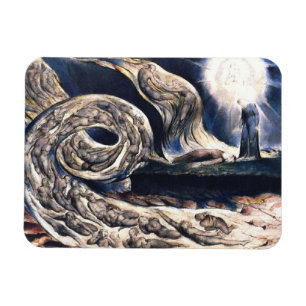 Magnet Flexible Le tourbillon des amoureux de William Blake illust