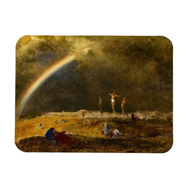 Magnet Flexible Le triomphe au Calvaire, 1874 par George Inness (Horizontal)