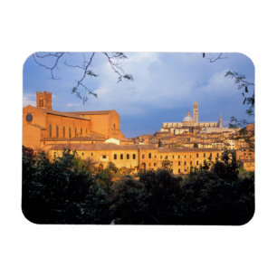 Magnet Flexible Le village toscan de Sienne, Italie.