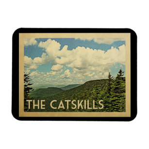Magnet Flexible Le Vintage voyage de Catskills New York