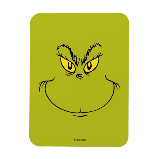 Magnet Flexible Le Visage du Grinch qui a volé Noël (Vertical)