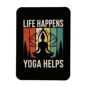 Magnet Flexible Le Yoga Aide à Vivre