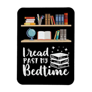 Magnet Flexible Lecteur Cadeau Je Lis Passé Mon Lit