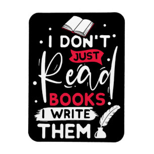 Magnet Flexible Lecteur Cadeau Je ne fais pas que lire des livres