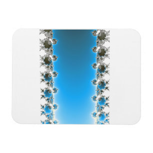 Magnet Flexible Leenece - Fractal bleu