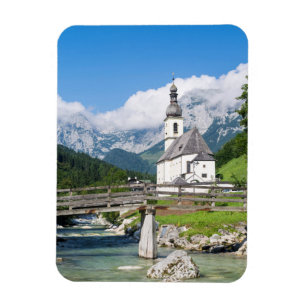 Magnet Flexible L'église paroissiale de Ramsau en Bavière, Allemag