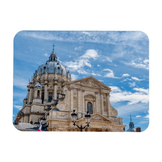 Magnet Flexible L'église Val-de-Grace et l'hôpital militaire à Par (Horizontal)