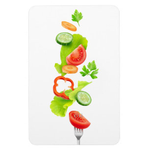 Magnet Flexible Légumes de salade frais