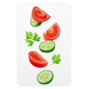 Magnet Flexible Légumes volants