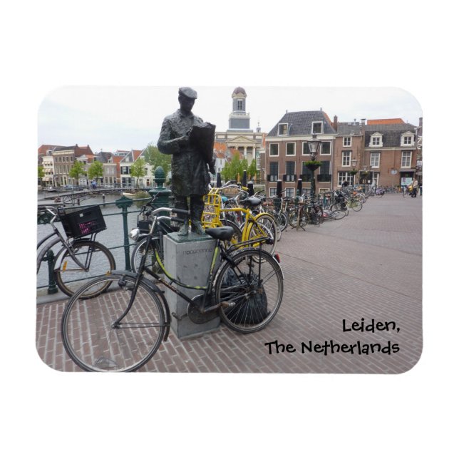 Magnet Flexible Leiden (Statue & Vélos) (Horizontal)