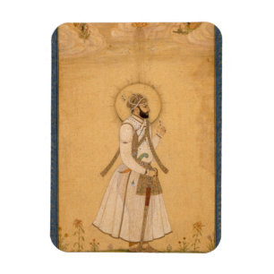 Magnet Flexible L'empereur Farrukhsiyar (1683-1719) du Larg