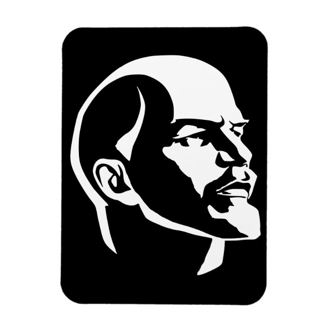 Magnet Flexible Lénine, URSS, CCCP, Union soviétique, communisme (Vertical)
