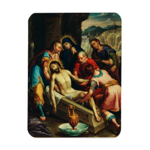 Magnet Flexible L'ensevelissement du Christ Juan Rodríguez Juarez