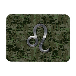 Magnet Flexible Léo Zodiac Connexion Camouflage numérique vert