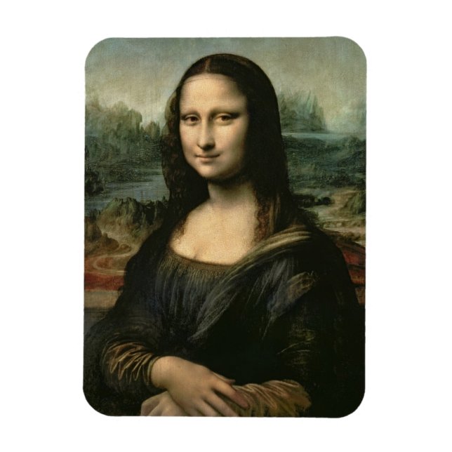 Magnet Flexible Leonardo Vinci | Mona Lisa, c.1503-6 (Vertical)