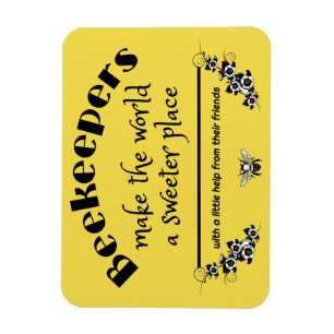 Magnet Flexible Les apiculteurs font du monde un endroit plus doux