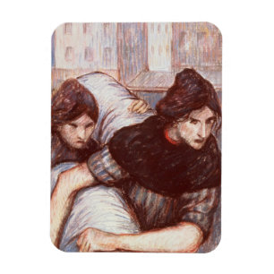 Magnet Flexible Les blanchisseuses, 1898 (en pastel sur la toile)