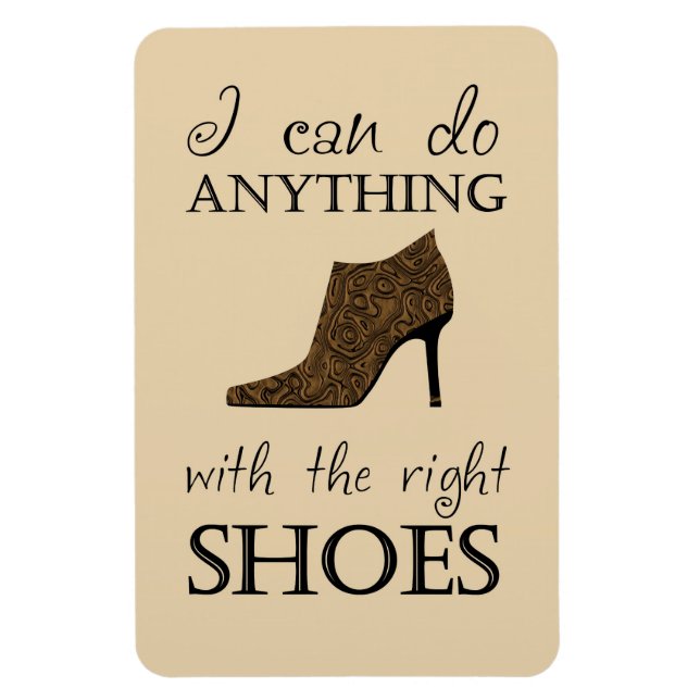 Magnet Flexible Les bonnes chaussures (Vertical)