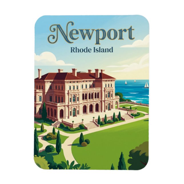 Magnet Flexible Les Briseurs Rhode Island (Vertical)