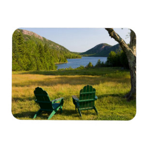 Magnet Flexible Les chaises Adirondack sur la pelouse de la Jordan