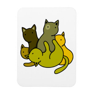 Magnet Flexible Les chatons d'olive