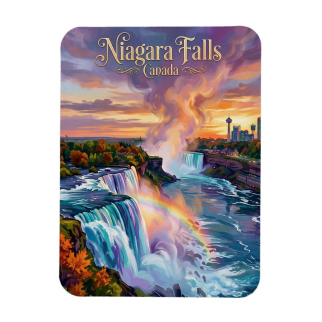 Magnet Flexible Les chutes du Niagara Canada (Vertical)