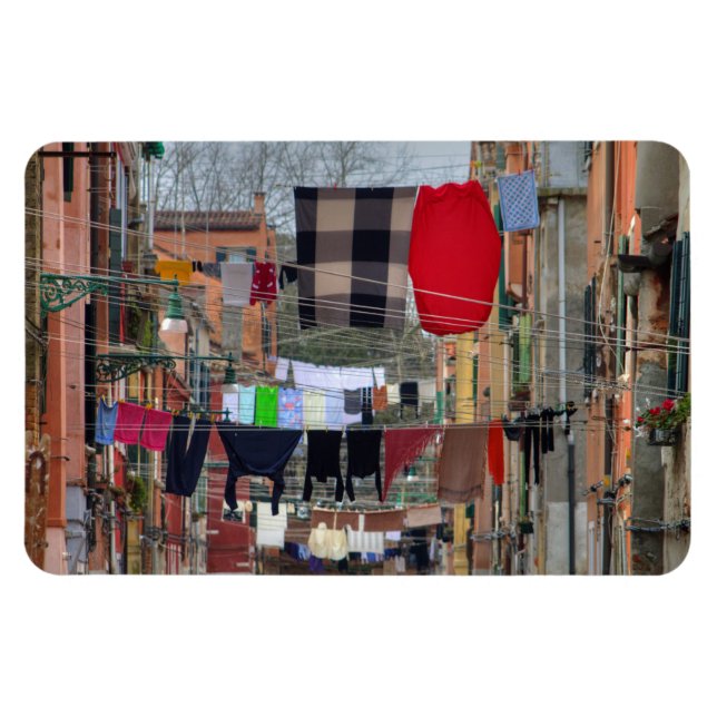 Magnet Flexible Les Cloches À Venise Italie (Horizontal)