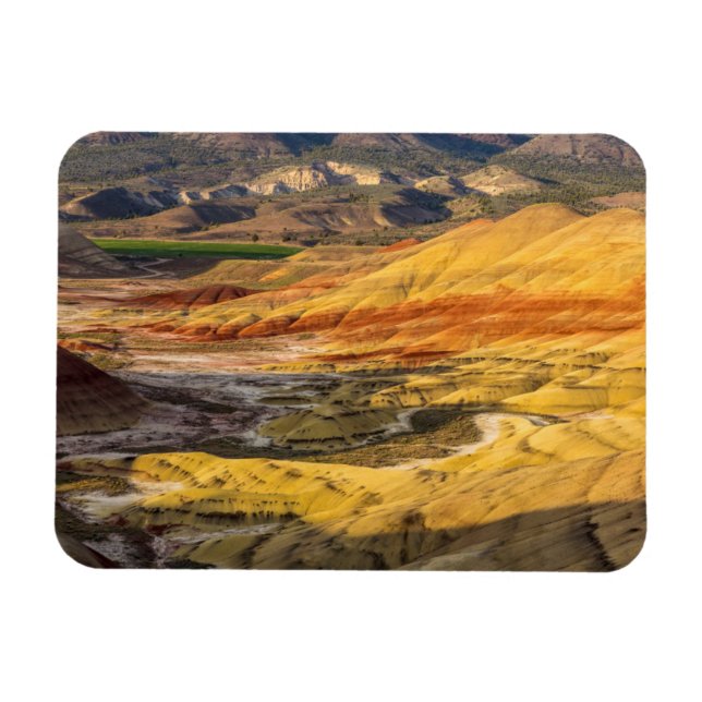 Magnet Flexible Les collines peintes dans les lits de fossiles de  (Horizontal)