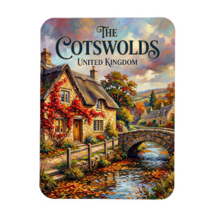 Magnet Flexible Les Cotswolds Royaume-Uni
