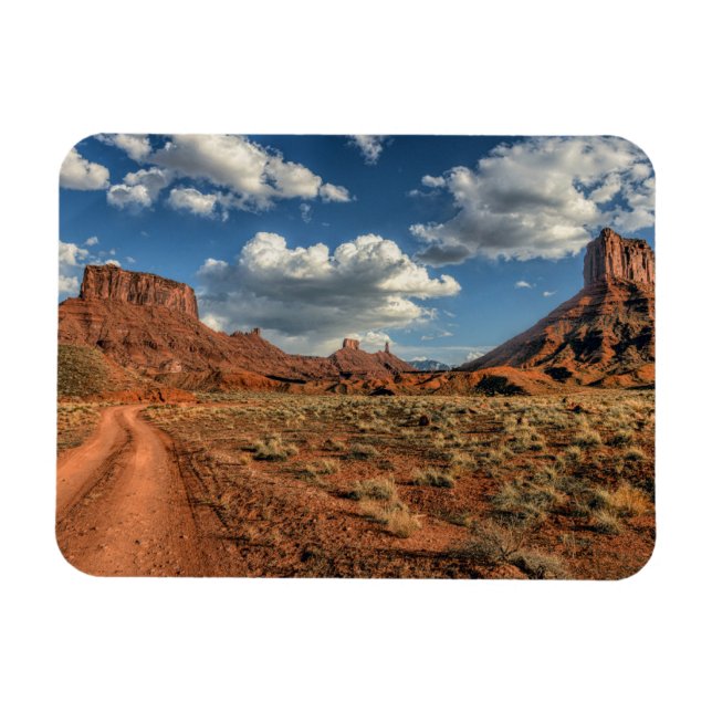 Magnet Flexible Les déserts | Professeur Valley Near Moab, Utah (Horizontal)
