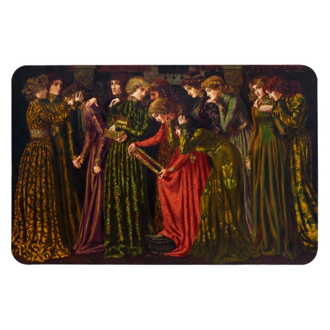 Magnet Flexible Les douze princesses qui dansent de Gustave Steven (Horizontal)