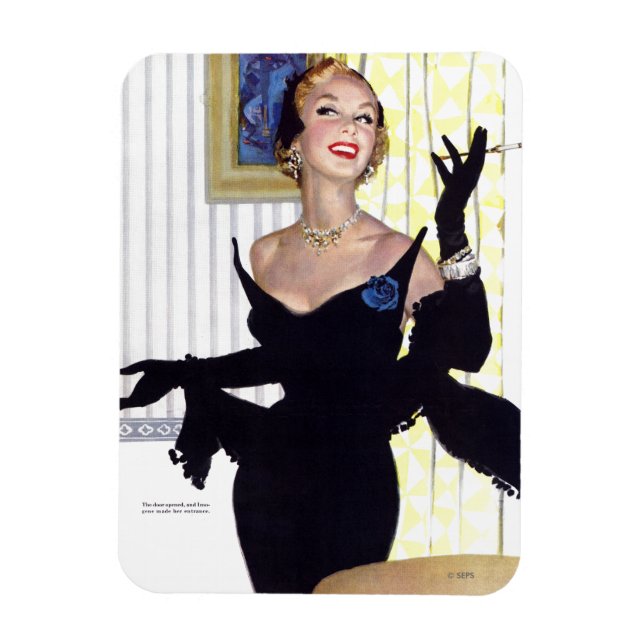 Magnet Flexible Les femmes malveillantes sont trop dangereuses (Vertical)