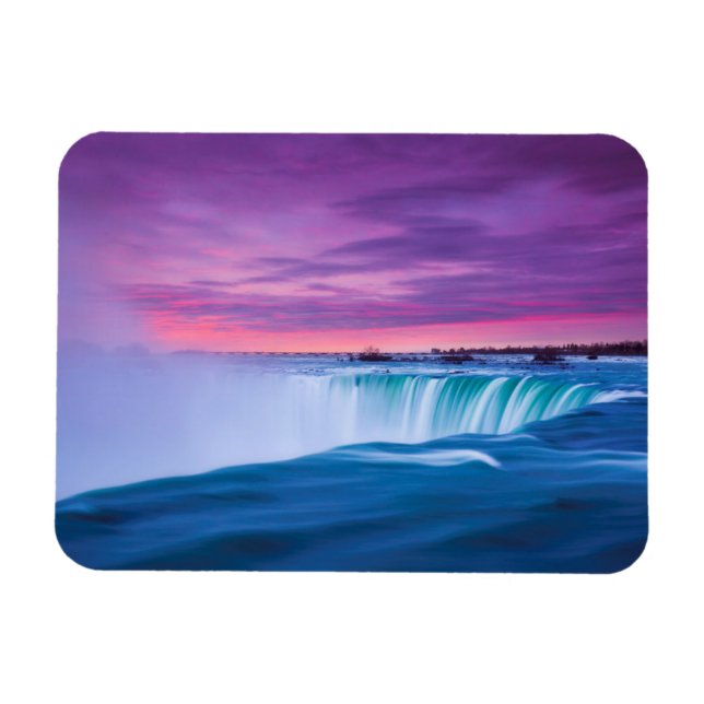 Magnet Flexible Les feux aux chutes du Niagara (Horizontal)