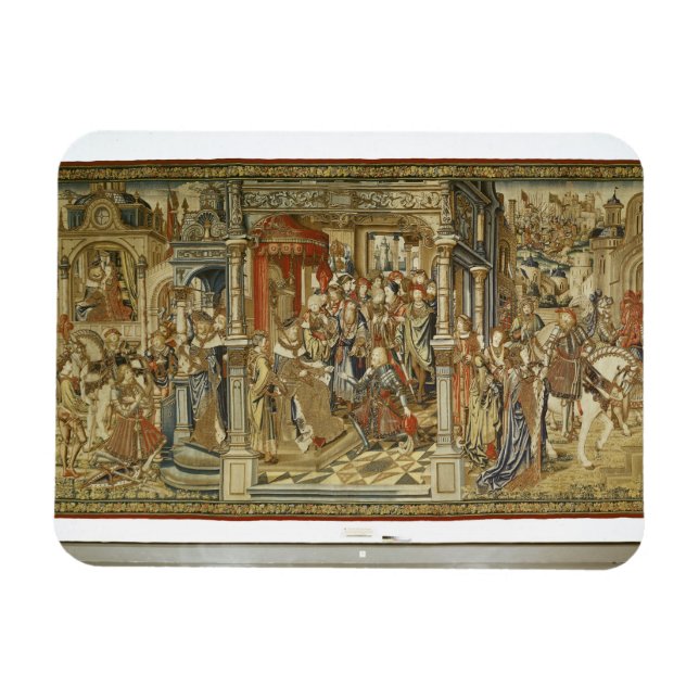 Magnet Flexible Les fils de David Amnon et Absalom déclarent la gu (Horizontal)