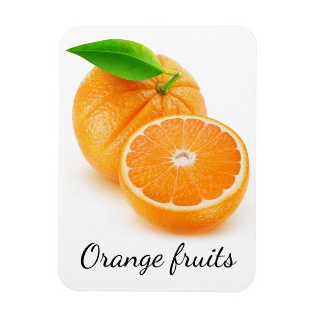 Magnet Flexible Les fruits orange (Vertical)