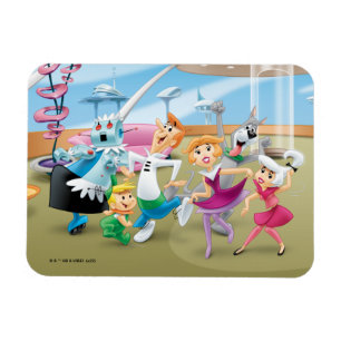 Magnet Flexible Les Jetsons   Family Dance Party
