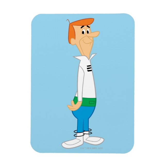 Magnet Flexible Les Jetsons | Rencontrez George Jetson (Vertical)