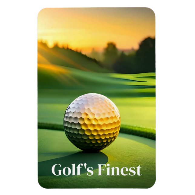 Magnet Flexible Les meilleurs du golf (Vertical)