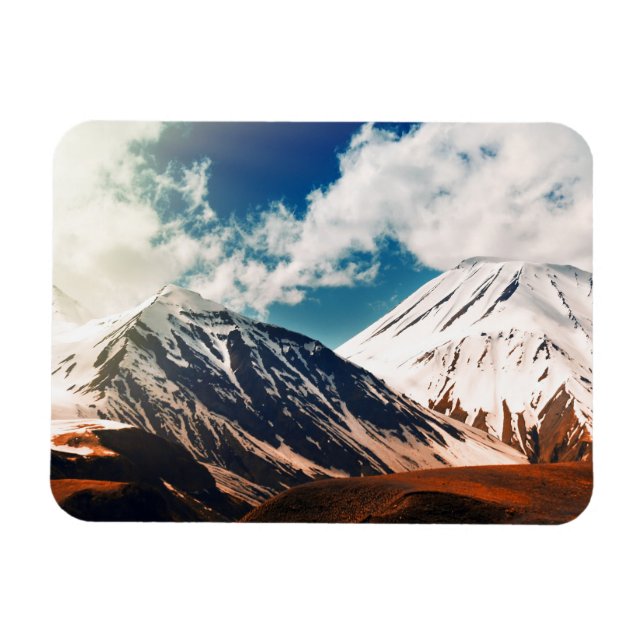 Magnet Flexible Les montagnes géorgiennes (Horizontal)