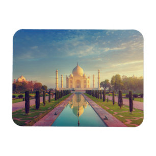 Magnet Flexible Les monuments   Couleurs du Taj Mahal