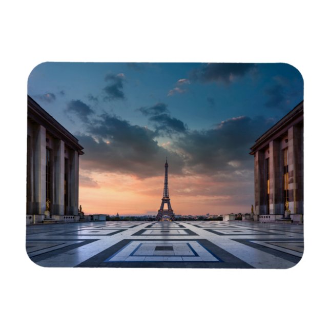 Magnet Flexible Les monuments | La Tour Eiffel (Horizontal)