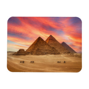Magnet Flexible Les monuments   Les grandes pyramides