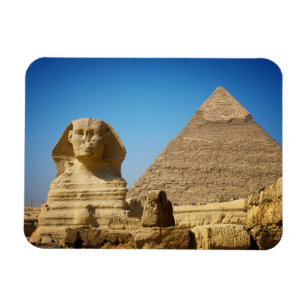 Magnet Flexible Les monuments   Sphinx & Pyramide d'Egypte