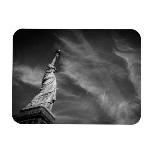 Magnet Flexible Les monuments | Statue de la Liberté Manhattan NYC (Horizontal)