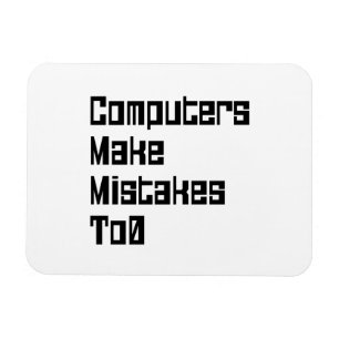 Magnet Flexible Les Ordinateurs Font Des Erreurs À 0