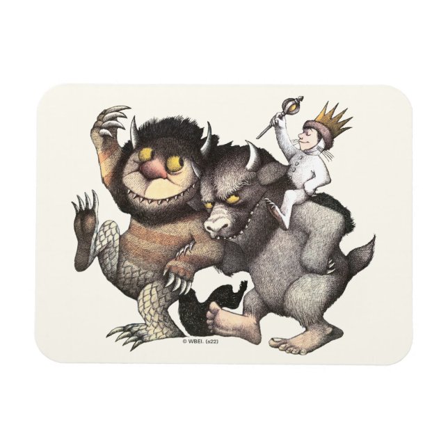 Magnet Flexible Les personnages de Max et les Maximonstres (Horizontal)